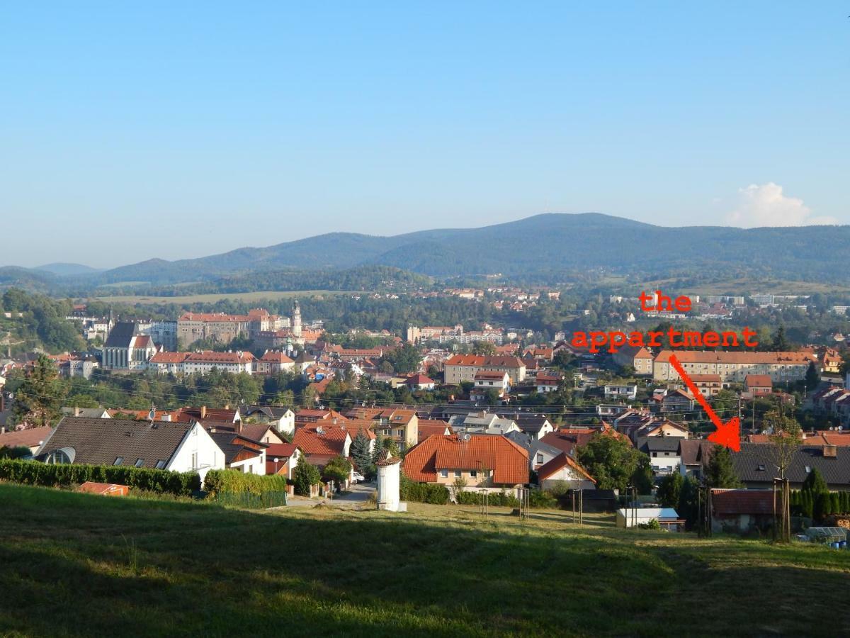 Apartman Castle View Český Krumlov Eksteriør billede